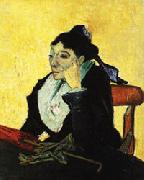 Vincent Van Gogh The Woman of Arles(Madame Ginoux) Sweden oil painting artist